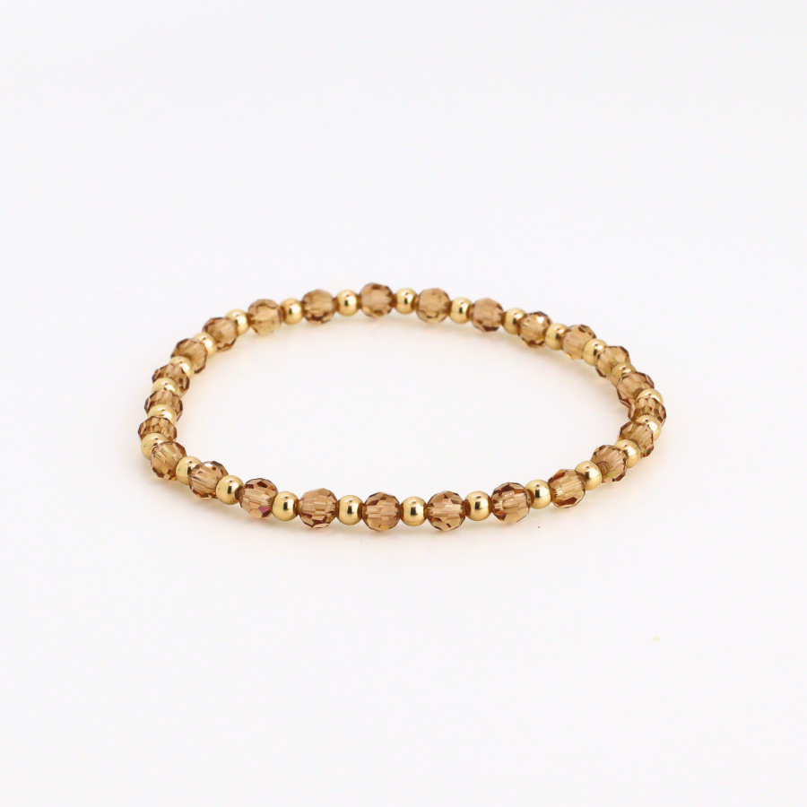 Grace 4mm Light Colorado & 3mm Gold