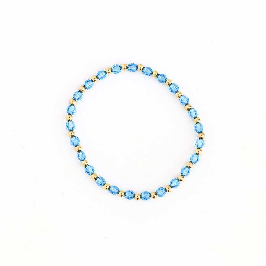 Grace, Sky Is Blue 4mm Bracelet