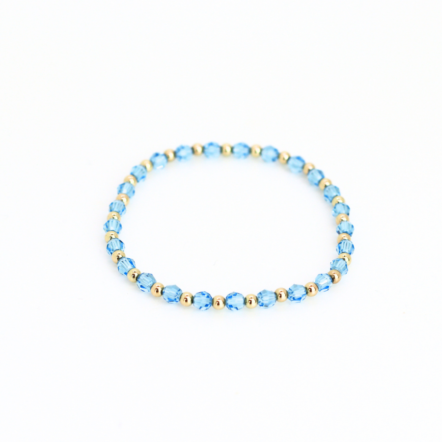 Grace, Sky Is Blue 4mm Bracelet
