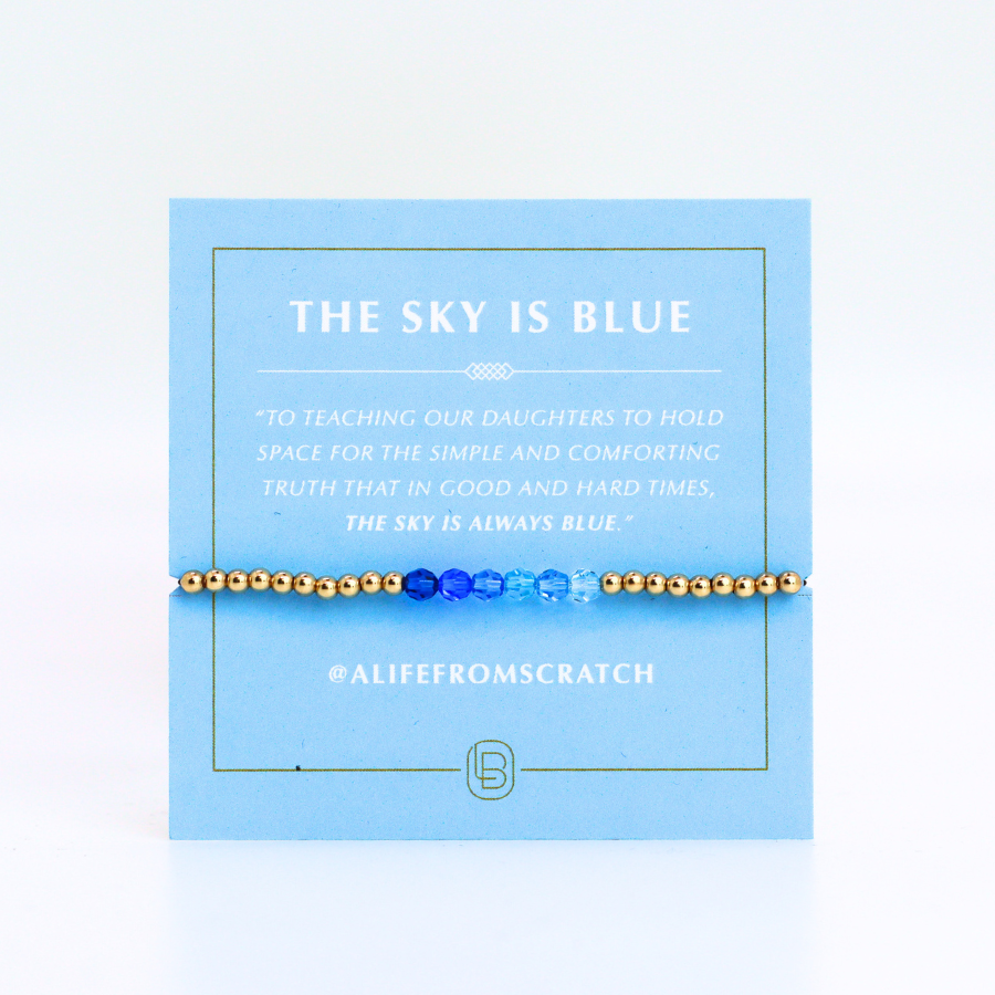 The Sky Is Blue Bracelet, Girls