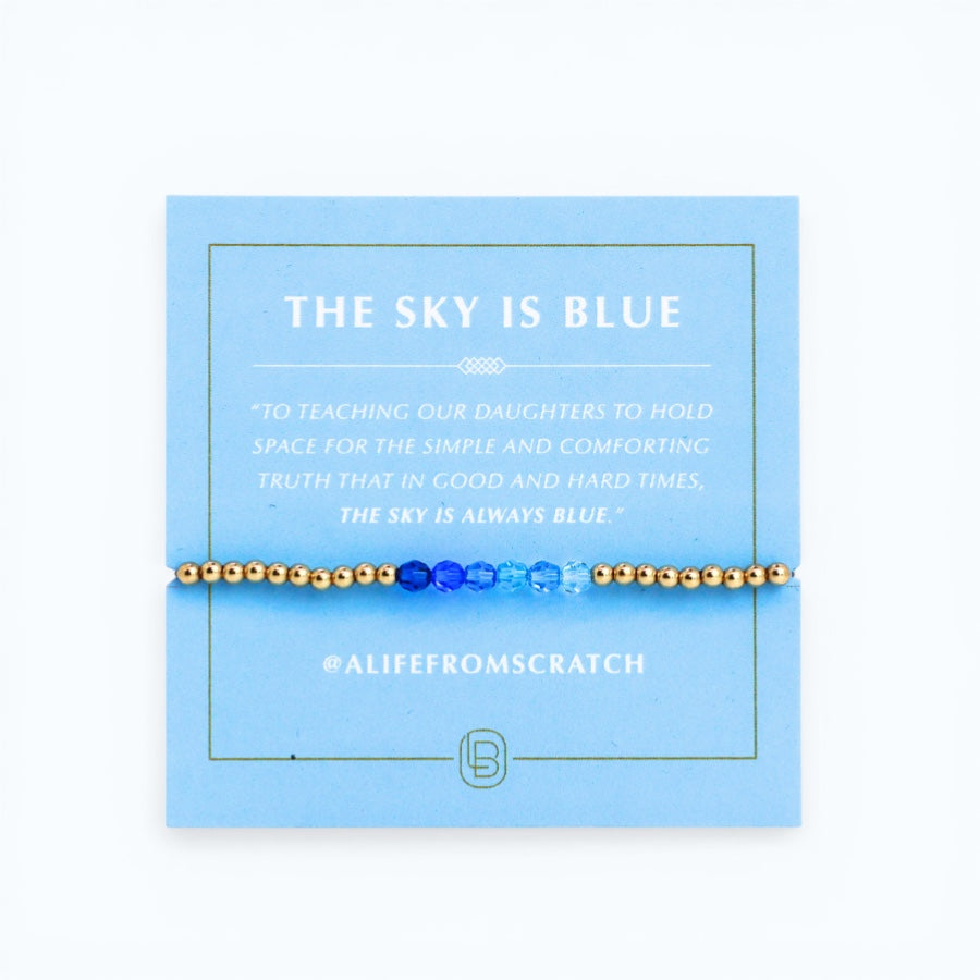 The Sky Is Blue Bracelet, Girls