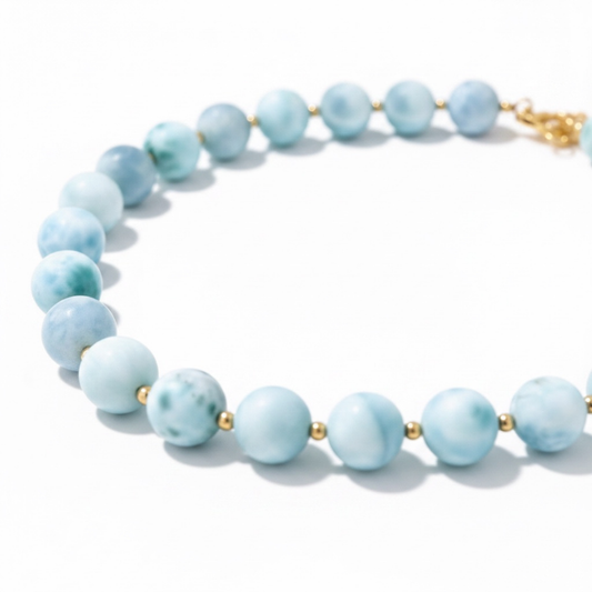 Flow By Nature - Larimar Necklace