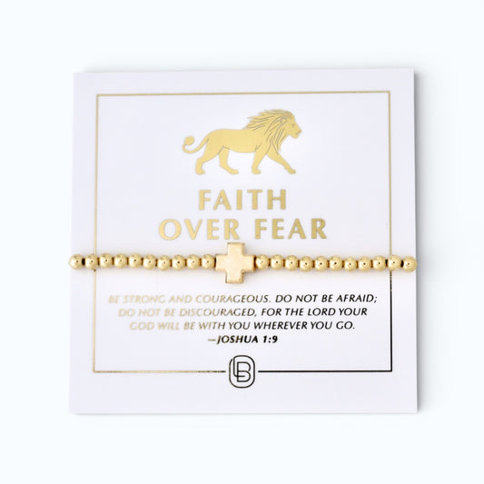 Faith Over Fear Bracelet