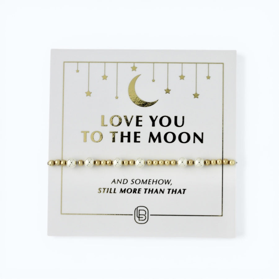 Love You To The Moon Bracelet