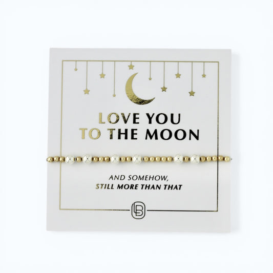 Love You To The Moon Bracelet