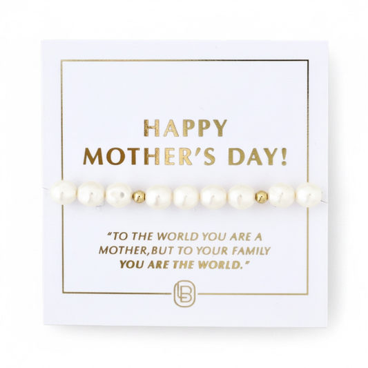 Mothers Day Radiant Pearl Bracelet
