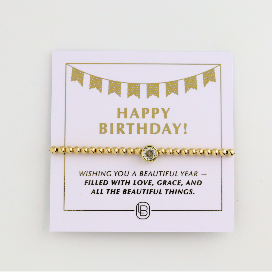 Happy Birthday Bracelet