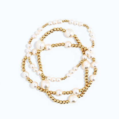 Trinity – Pure Grace, 2mm Gold & 4mm Pearl