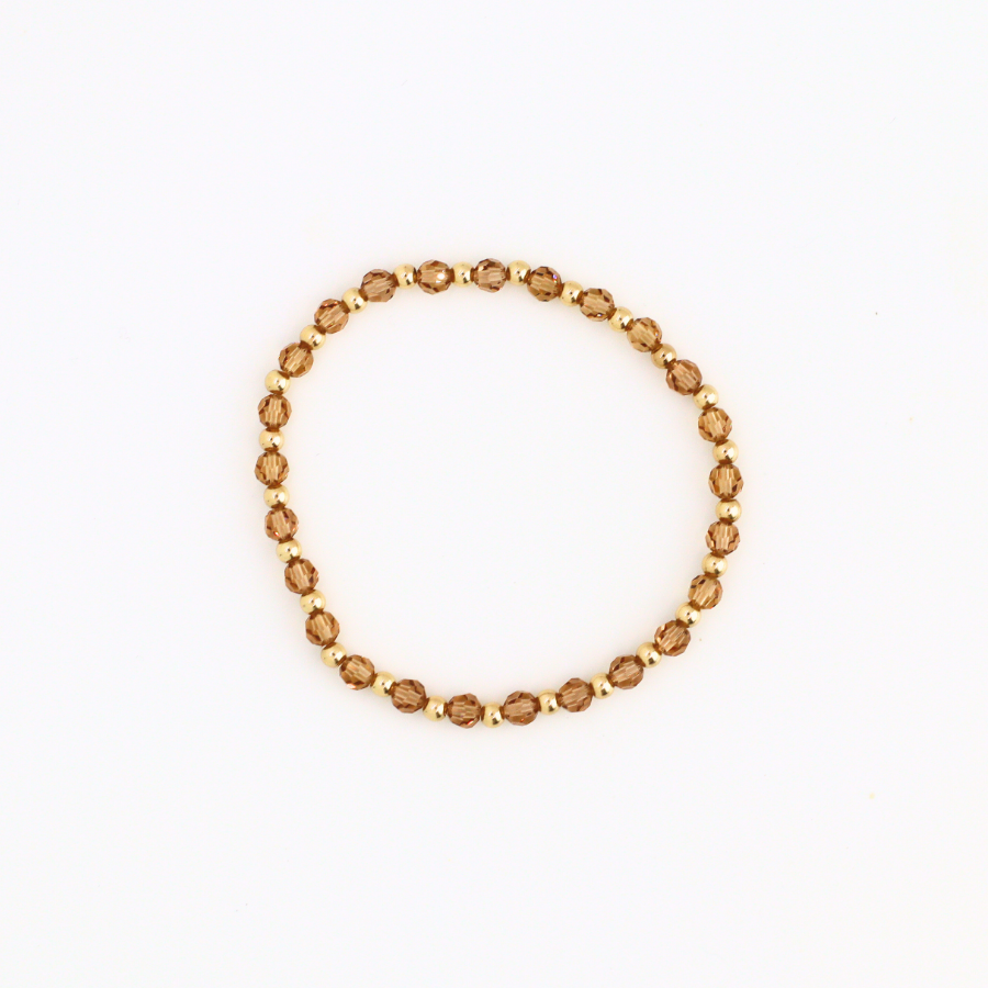 Grace 4mm Light Colorado & 3mm Gold