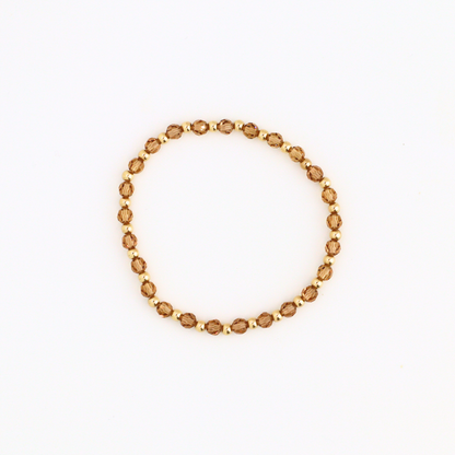 Grace 4mm Light Colorado & 3mm Gold