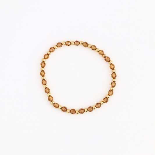 Grace 4mm Light Colorado & 3mm Gold