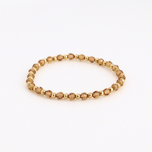 Grace 4mm Light Colorado & 3mm Gold