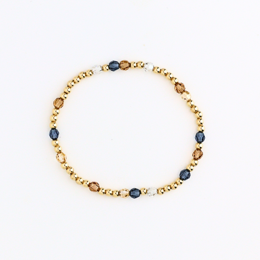 Hope’s Promise – 4mm Amber Glow & Denim