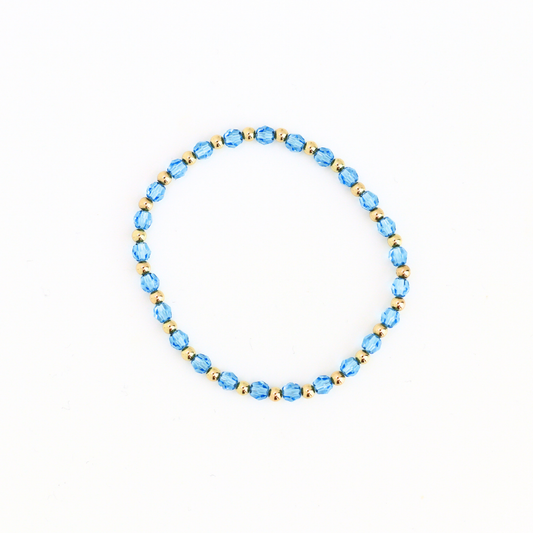 Grace, Sky Is Blue 4mm Bracelet