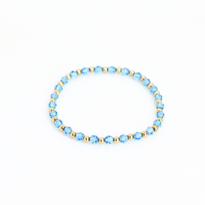 Grace, Sky Is Blue 4mm Bracelet