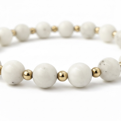 Petite Calm Moonstone 6mm Bracelet