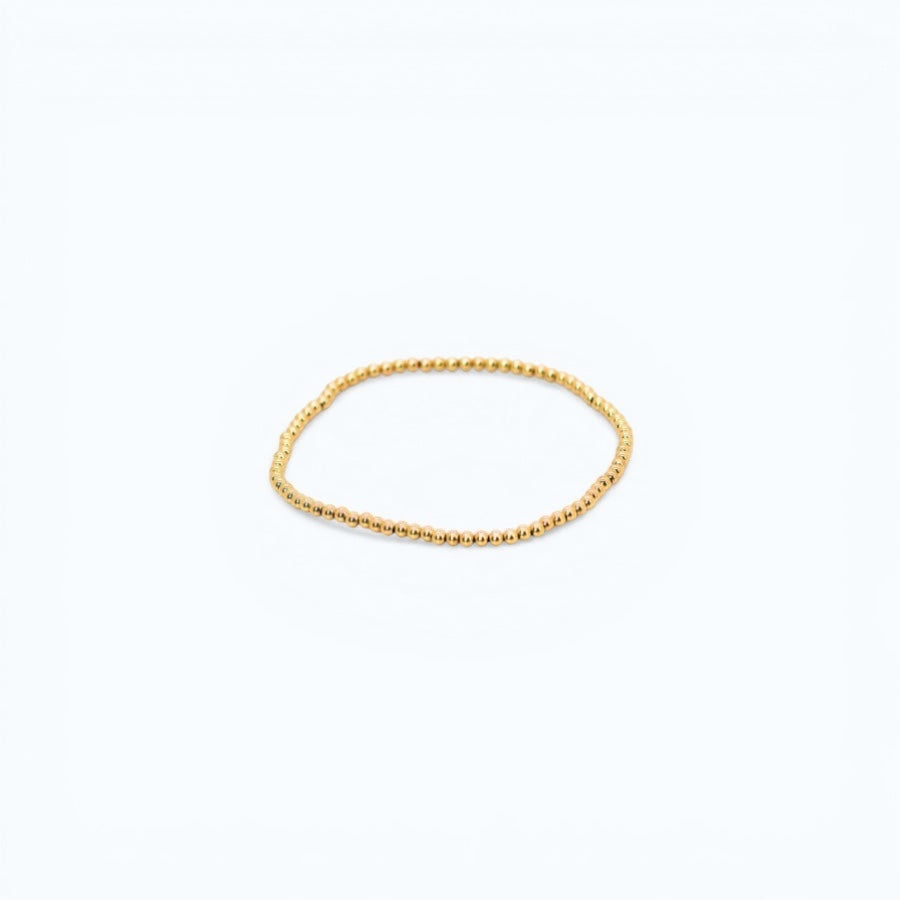 SIGNATURE Gold 2mm Bead Bracelet