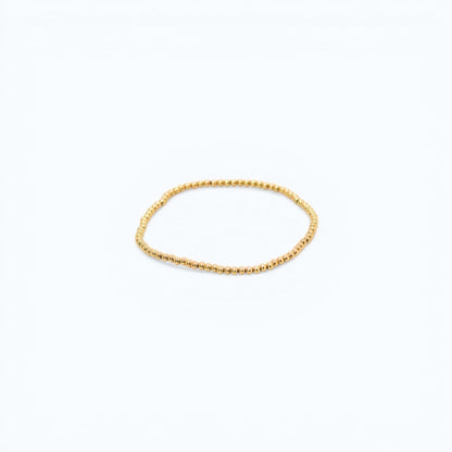 SIGNATURE Gold 2mm Bead Bracelet