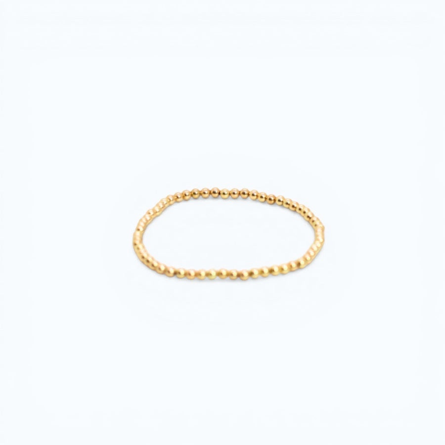 SIGNATURE Gold 3mm Bead Bracelet