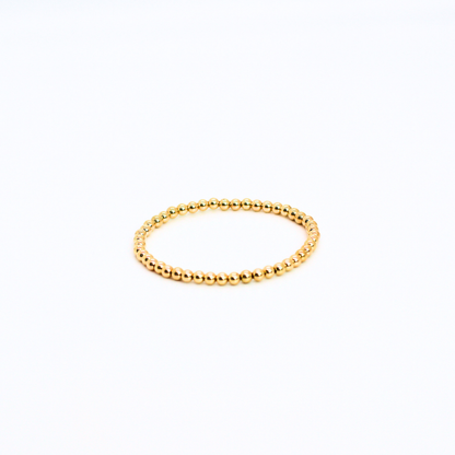 SIGNATURE Gold 4mm Bead Bracelet