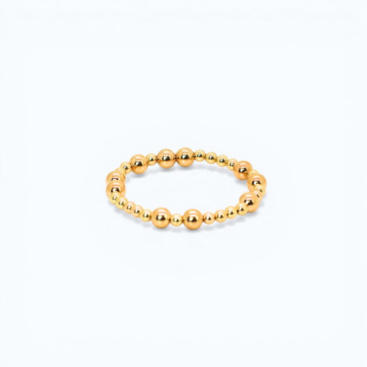HOPES PROMISE Bead Bracelet, 8mm Gold