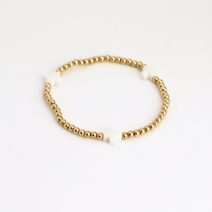CLASSIC 3mm White Cross