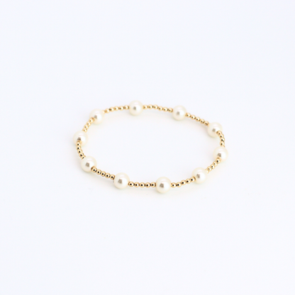 CLASSIC 2mm Gold, 6mm Pearl