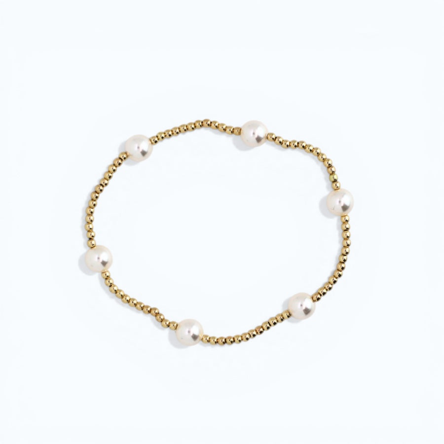 CLASSIC 2mm Gold, 6mm Pearl