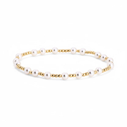 Hope’s Promise 4mm Pearl, 2mm Gold