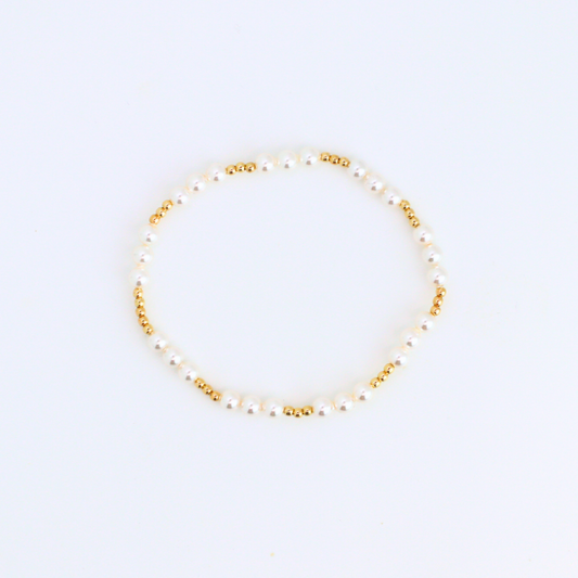 Trinity – Pure Grace, 2mm Gold & 4mm Pearl