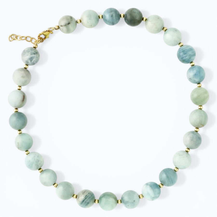 Calm By Nature, Aquamarine Necklace