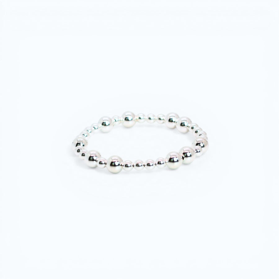 HOPES PROMISE 8mm Bead Bracelet, Sterling Silver