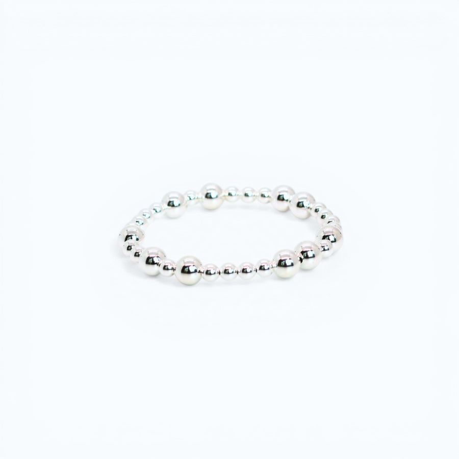 HOPES PROMISE 5mm Bead Bracelet, Sterling Silver