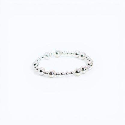 HOPES PROMISE 5mm Bead Bracelet, Sterling Silver