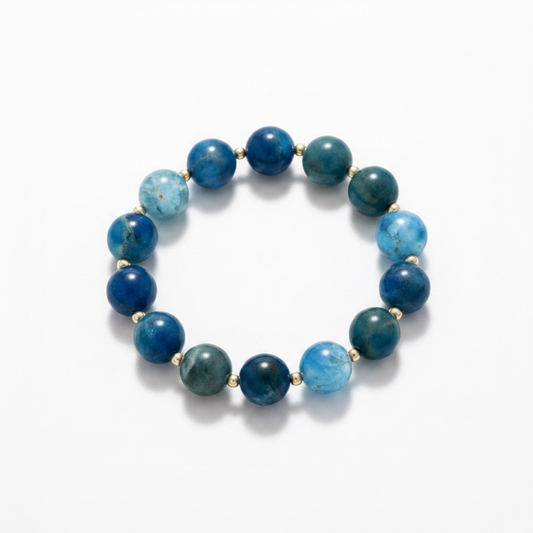Energized Apatite 12mm Bracelet