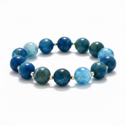 Energized Apatite 12mm Bracelet
