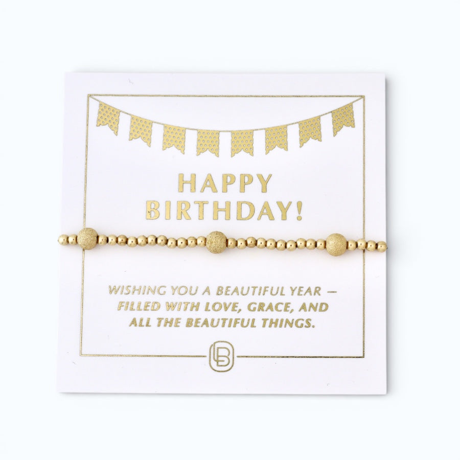 Happy Birthday Bracelet