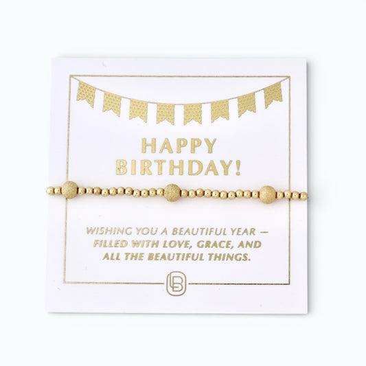 Happy Birthday Bracelet