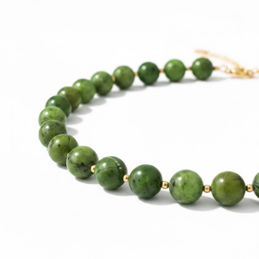 Grounded By Nature - Canadian Jade Necklace