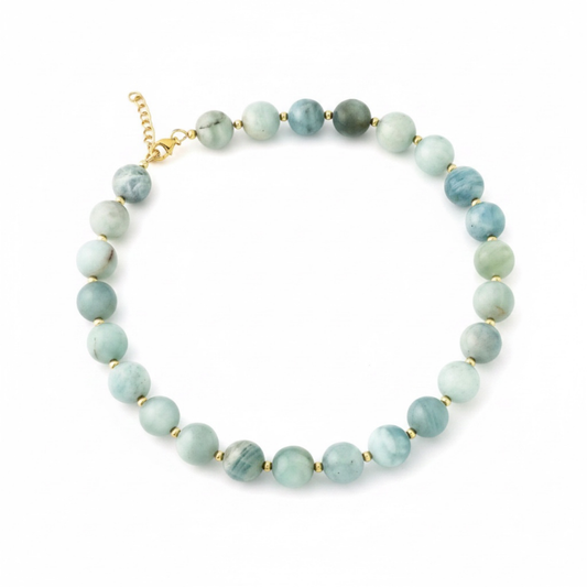 Calm By Nature, Aquamarine Necklace