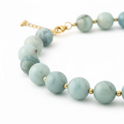 Calm By Nature, Aquamarine Necklace