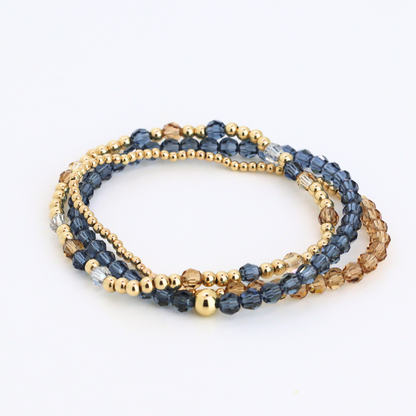 Hope’s Promise – 4mm Amber Glow & Denim