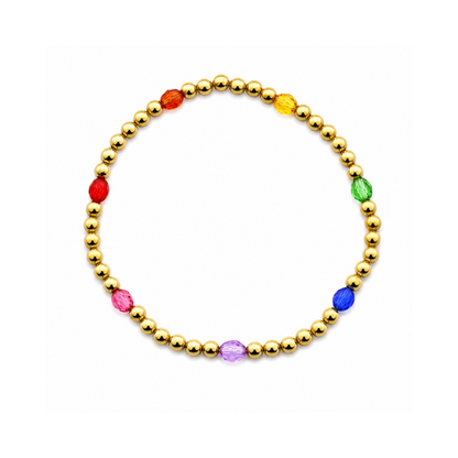 Girls, Rainbow Bracelet