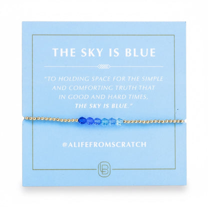 The Sky Is Blue Bracelet