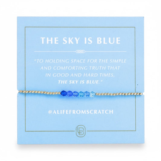 The Sky Is Blue Bracelet