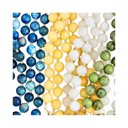 Optimistic By Nature - Yellow Jade Necklace