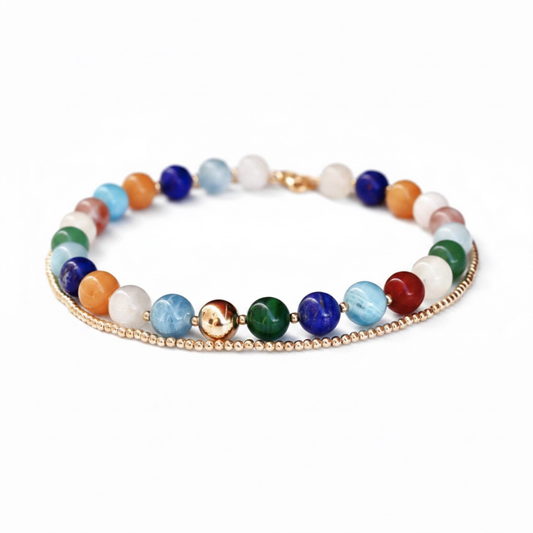 Cheerful By Nature & 3mm Gold Filled Necklace Bundle