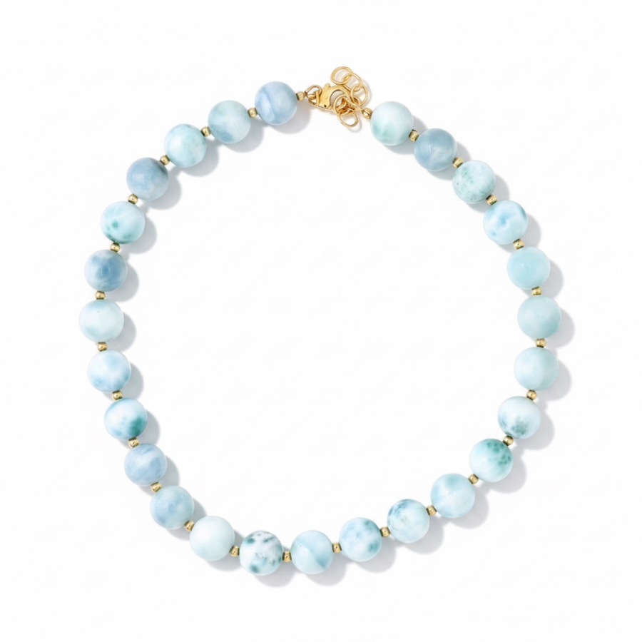 Flow By Nature - Larimar Necklace