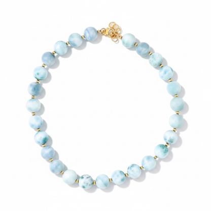 Flow By Nature - Larimar Necklace