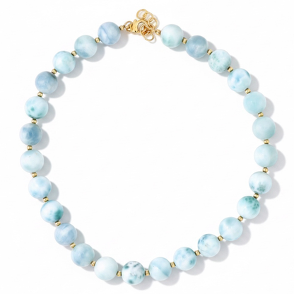 Flow By Nature - Larimar Necklace